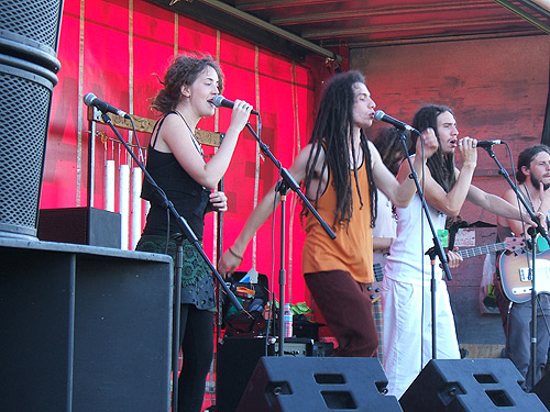 Celtic Rasta at Umbrella Fair August 2012.