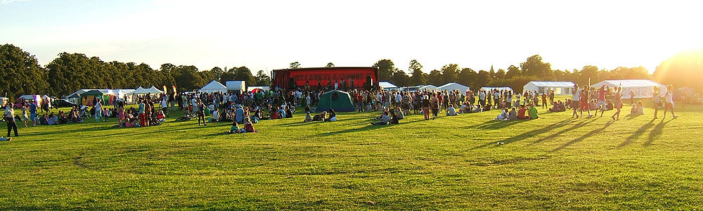 Global Mela Stage - Umbrella Fair August 2012.